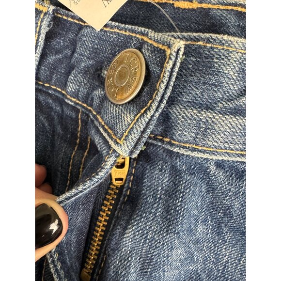 J. Crew Womens Denim Mini Skirt Y2K NWT Size 26 Blue Classic Style - Picture 2 of 9